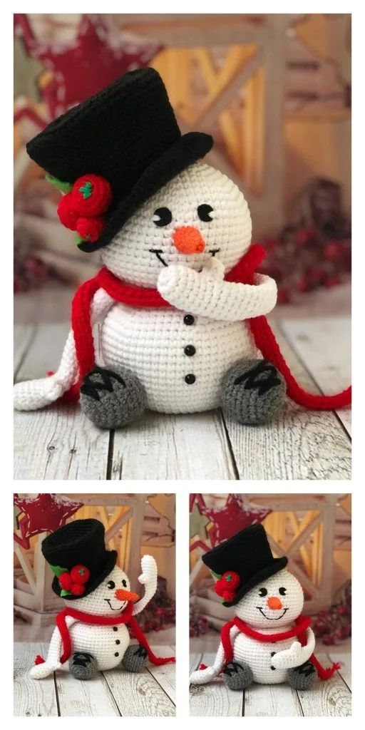 Christmas Snowman Free Pattern