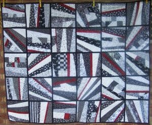 Quilt As You Go Tutorial and Sashing QAYG blocks - Step by step - Hand ...