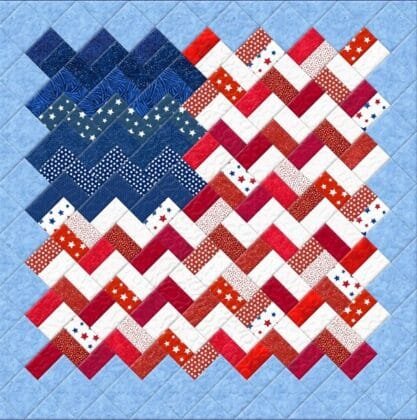 Yankee Doodle Quilt Pattern - Hand Crafted