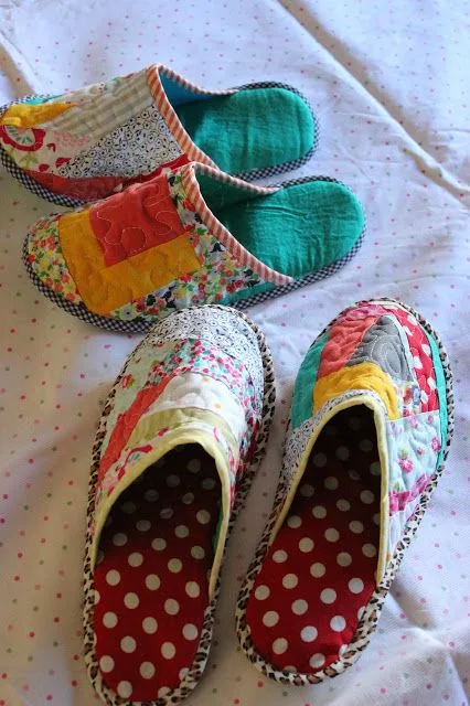 Patchwork Slippers Pattern
