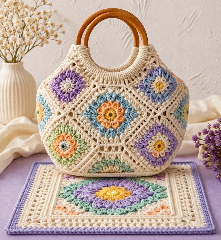 Crochet Flower Granny Square Pattern – Best Crochet Tools and Materials ...